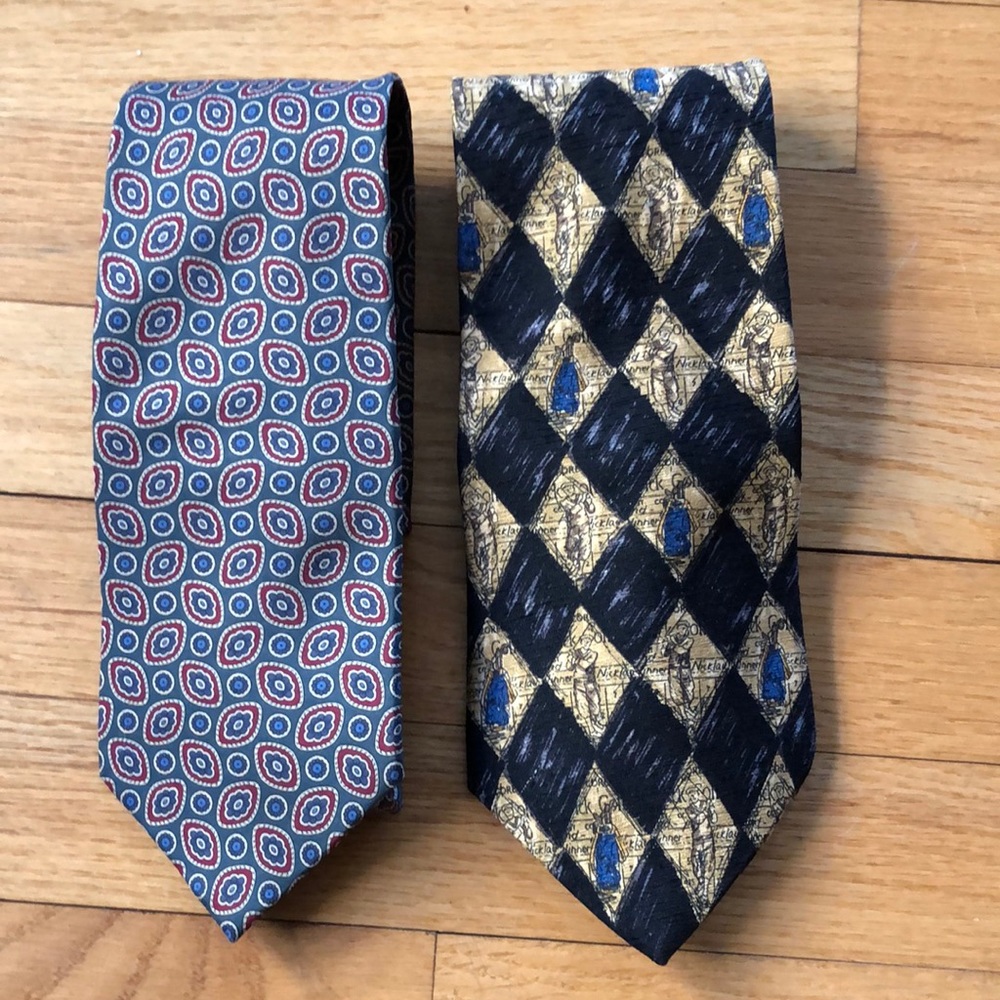 Jack Nicklaus & deauville  100% Silk Ties